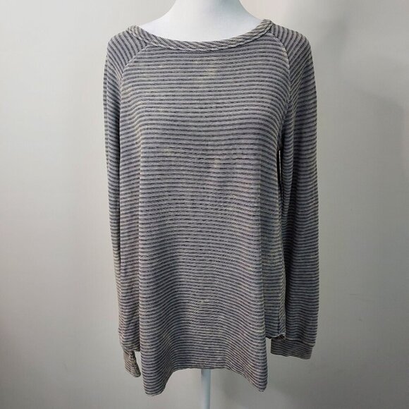 Mododoc Striped  Long Sleeve Tee NWT - Picture 1 of 7